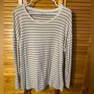 *3/$15* Women’s Long Sleeve Striped Top